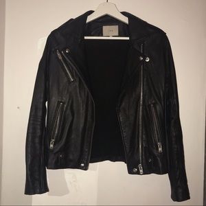 IRO Leather Motorcycle Jacket